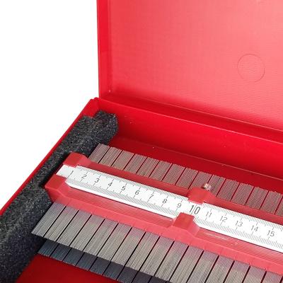 Profile contour gauge set with 2 units and metering rule